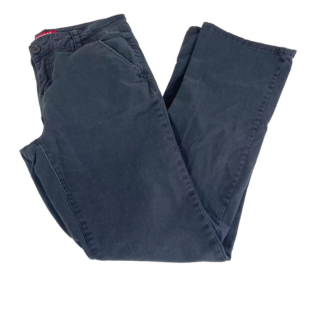 UnionBay Uniform Bootcut Work Pants Womens Size 11 Black‎ Mid Rise Y2K